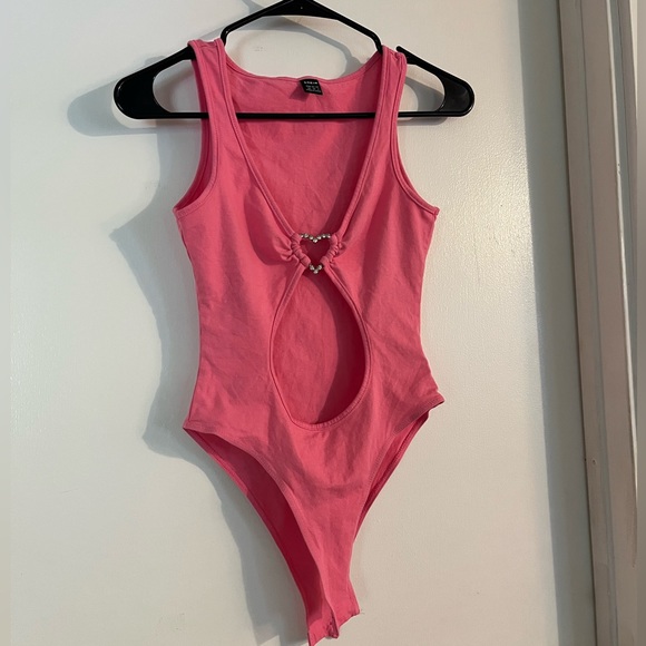SHEIN Barbie Pink Bodysuit - Picture 1 of 5